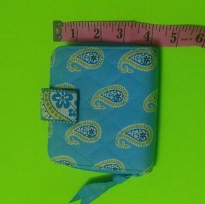 Vera Bradley Bermuda Blue Wallet